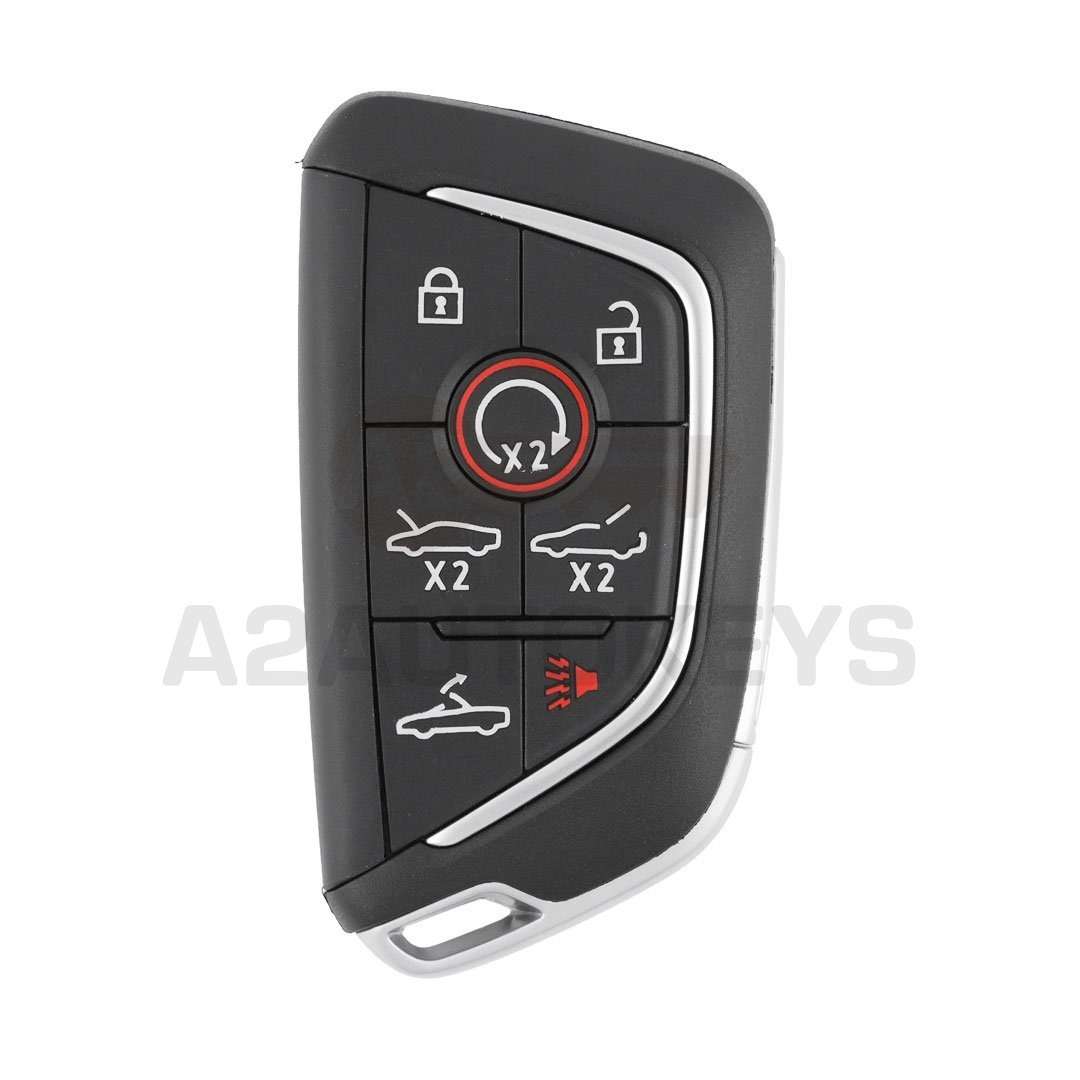 Chevrolet Corvette C8 2020-2025 Remote Key Shell 6+1 Buttons