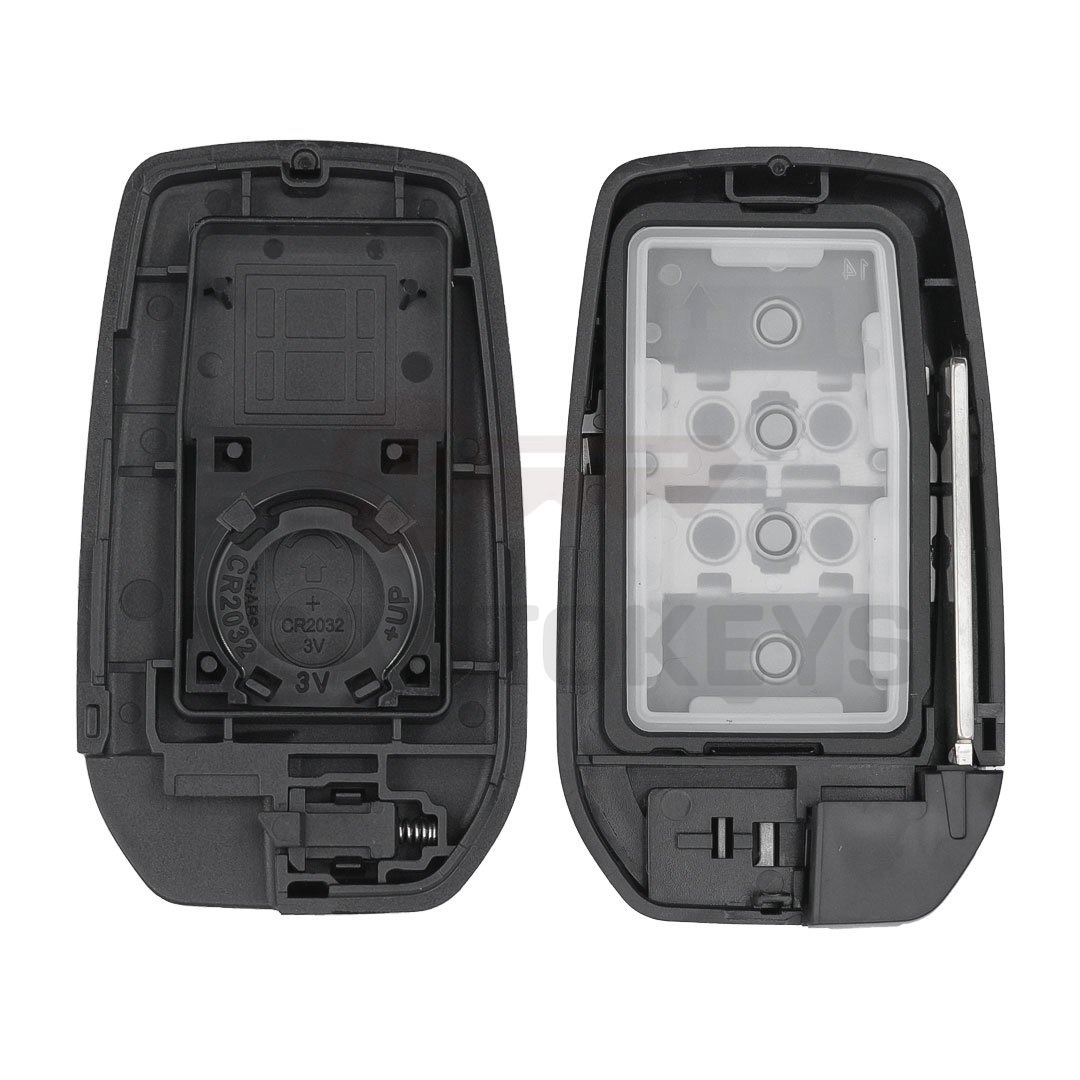 Toyota 2016-2022 Smart Remote Key Shell 3+1 Buttons Sedan Trunk
