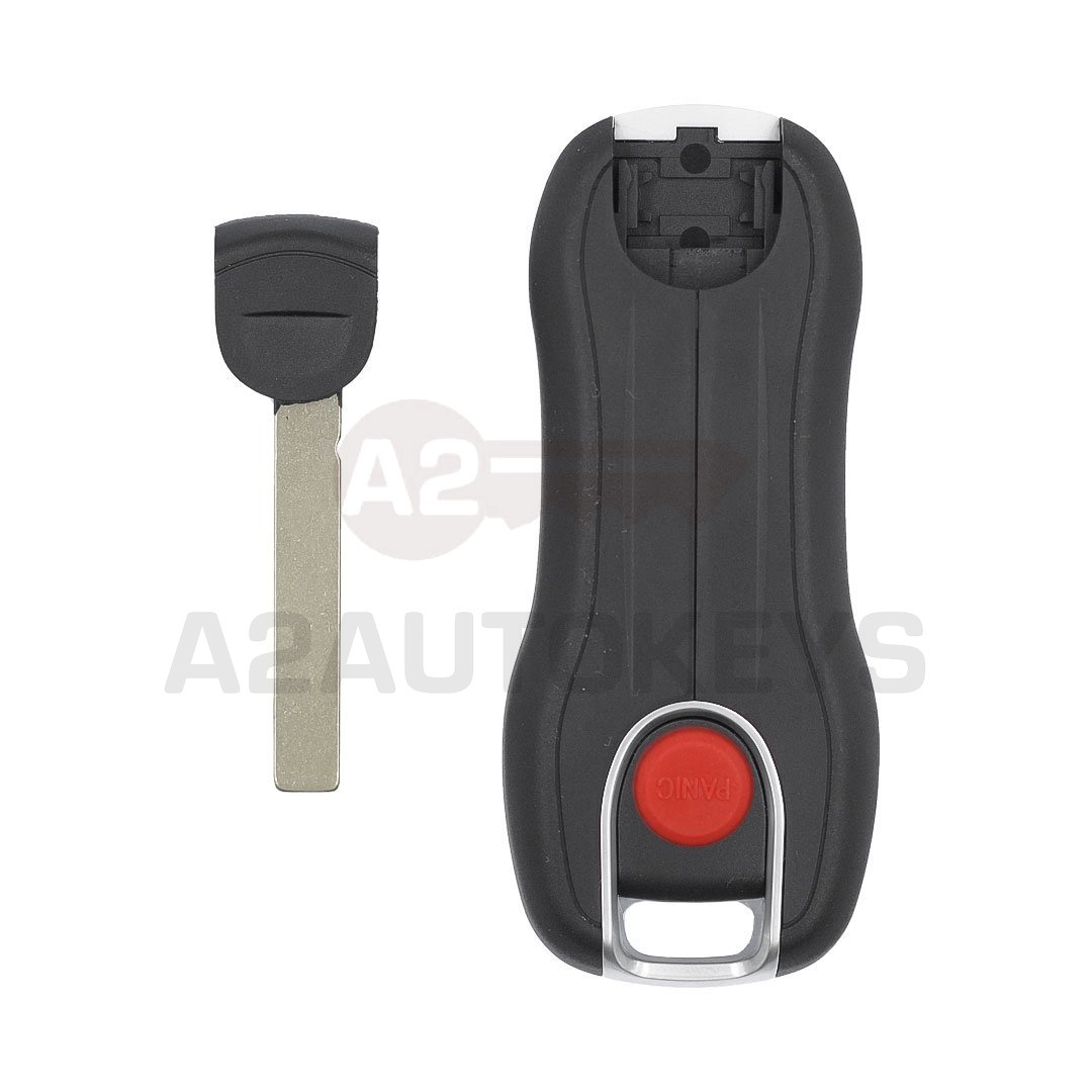 Porsche 2019 Smart Remote Key Shell 4+1 Buttons Sports Trunk