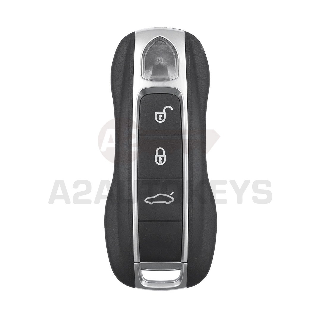 Porsche 2019 Smart Remote Key Shell 3+1 Buttons Sedan Trunk