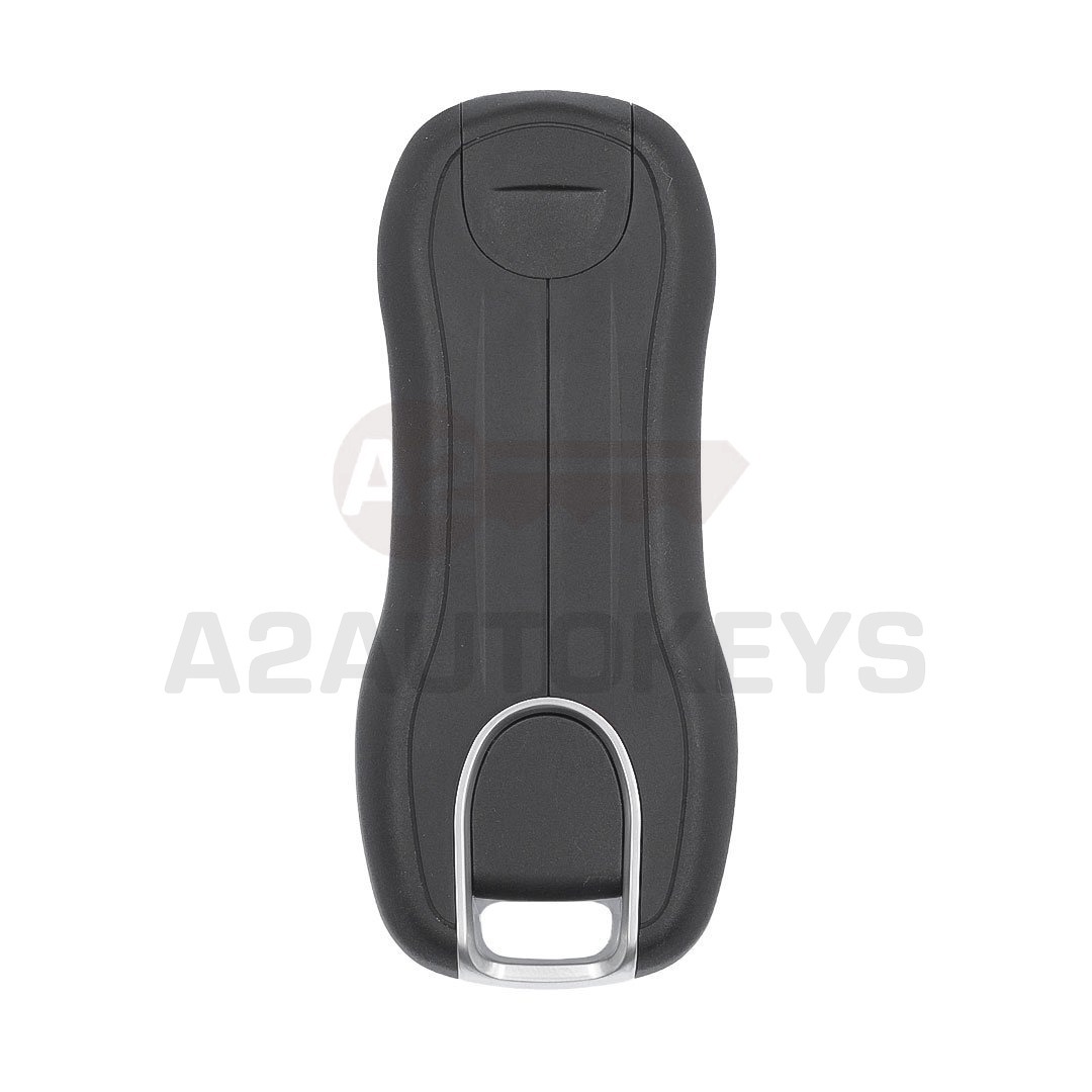 Porsche 2019 Smart Remote Key Shell 3 Buttons SUV Trunk Black And Silver Color