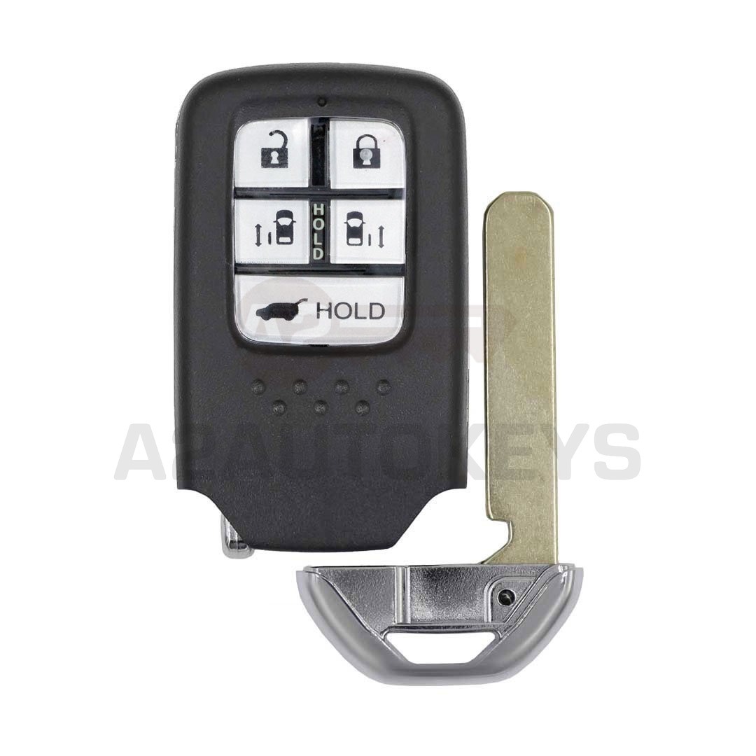 Honda Smart Remote Key Shell 5 Buttons SUV Trunk With Slider Door
