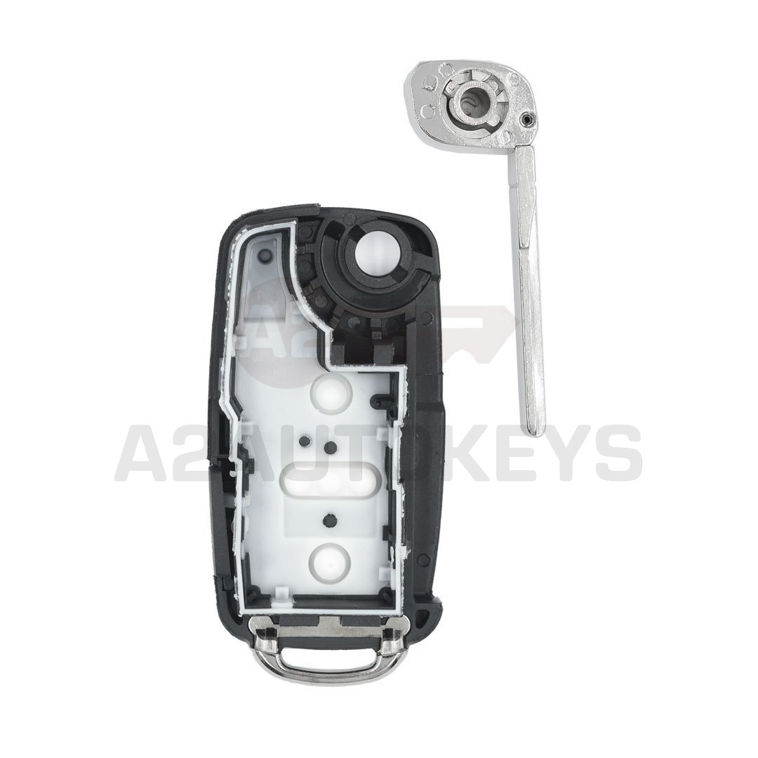 Volkswagen UDS Flip Remote Key Shell 5 Buttons SUV Type
