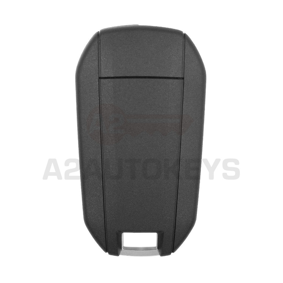 Peugeot Citroen 3 Button Flip Remote Key Shell With HU83 Blade