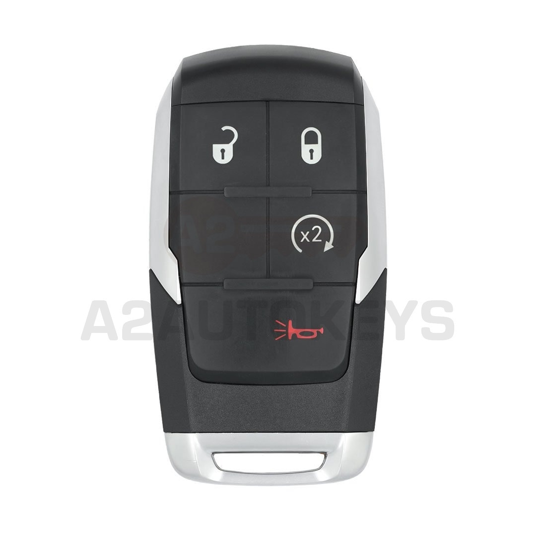 RAM 2020 Smart Remote Key Shell 3+1 Buttons Auto Start Without Light