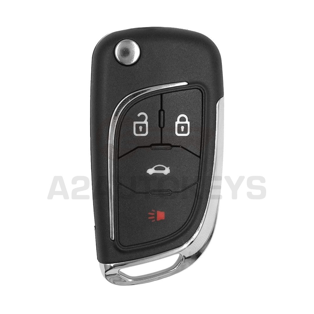 Chevrolet Modified Flip Key Shell 3+1 Buttons