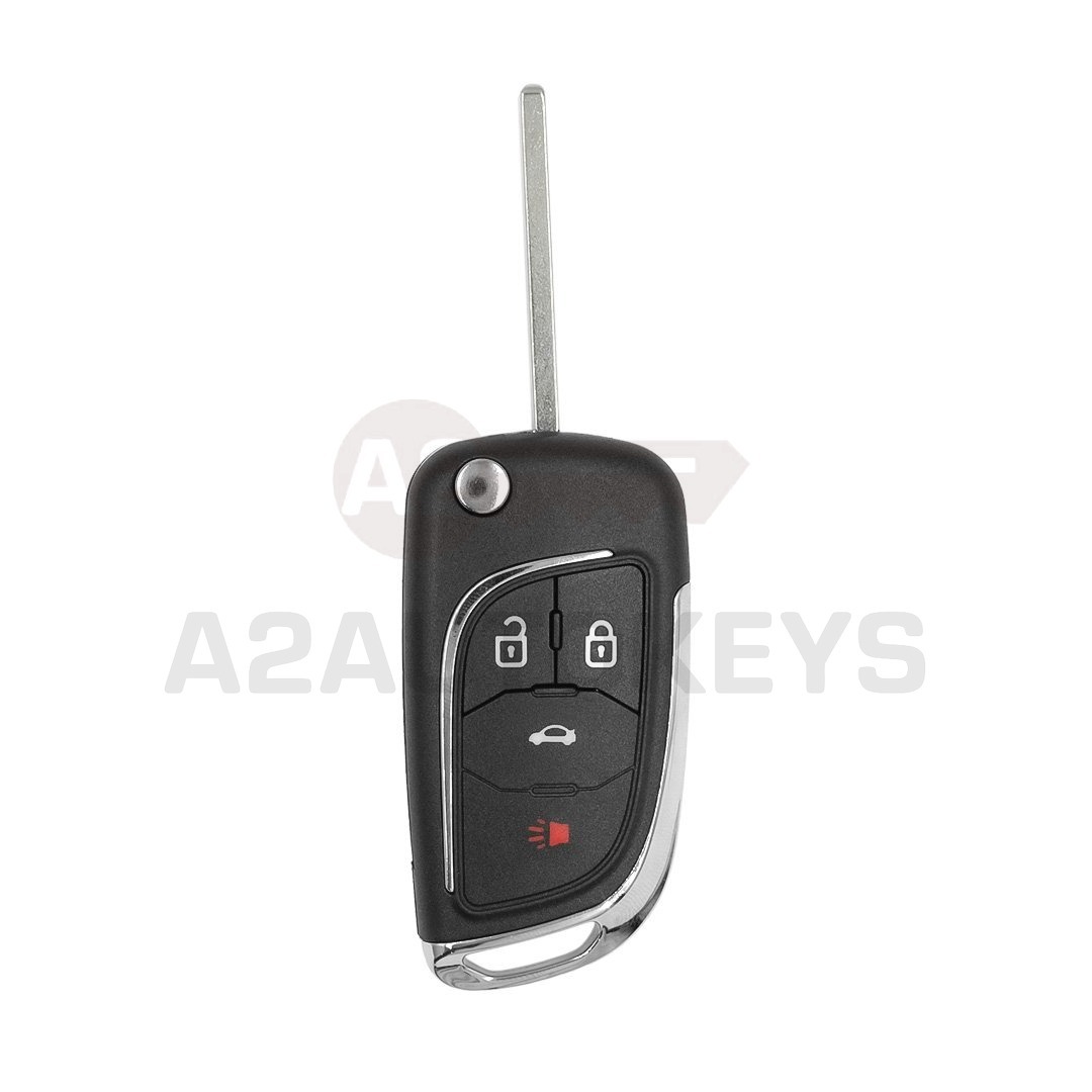 Chevrolet Modified Flip Key Shell 3+1 Buttons
