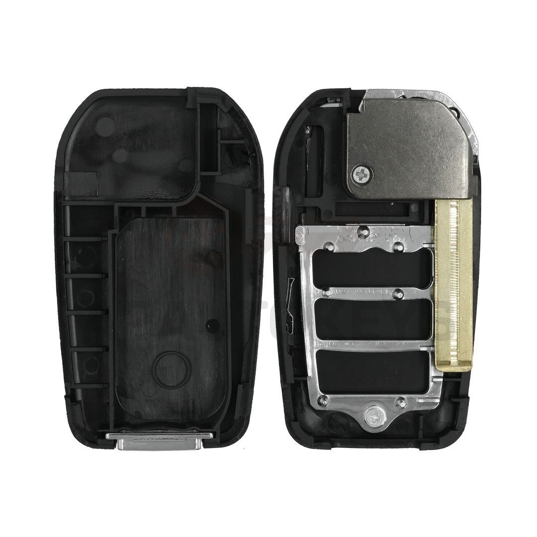 Toyota Flip Remote Key Shell 3 Buttons Modified TOY48 Blade