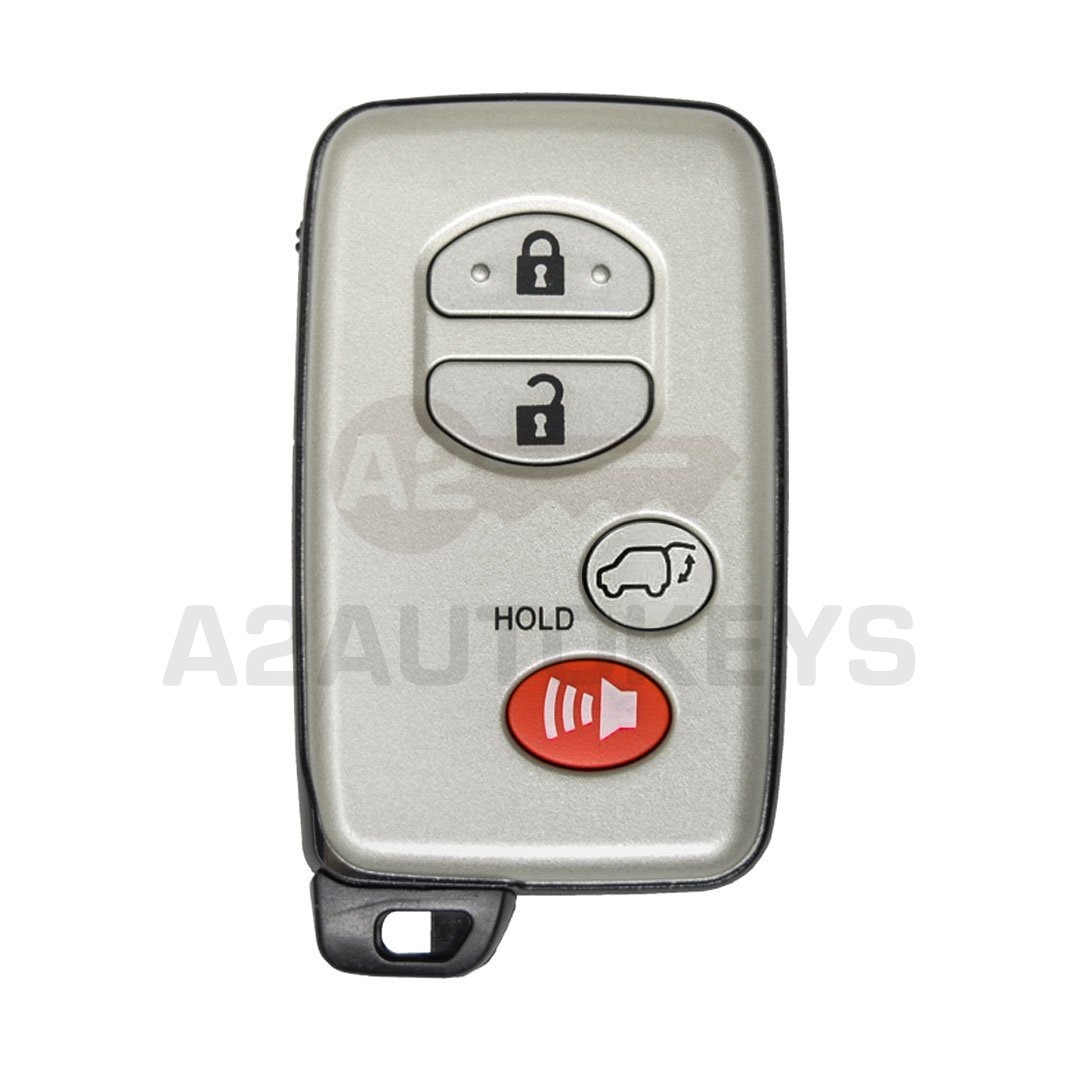 Toyota Smart Remote Key Shell SUV 3+1 Buttons