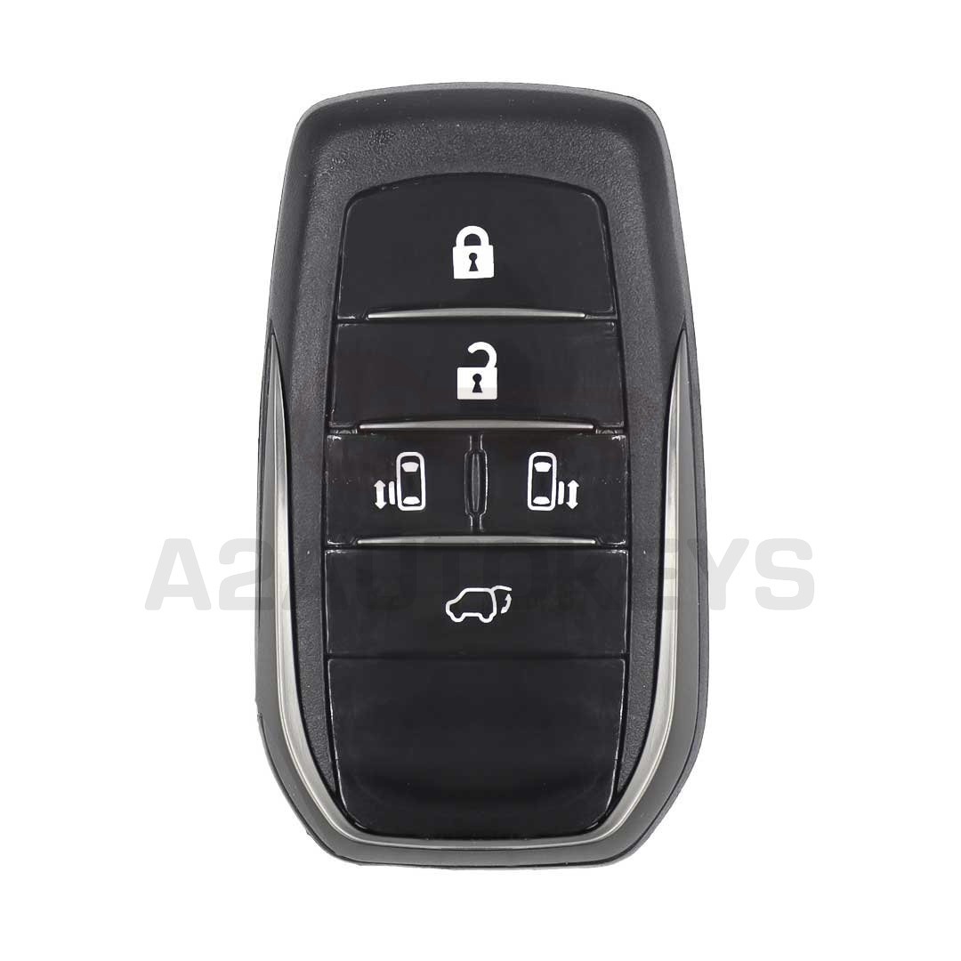 Toyota Alphard Smart Remote Key Shell 5 Buttons