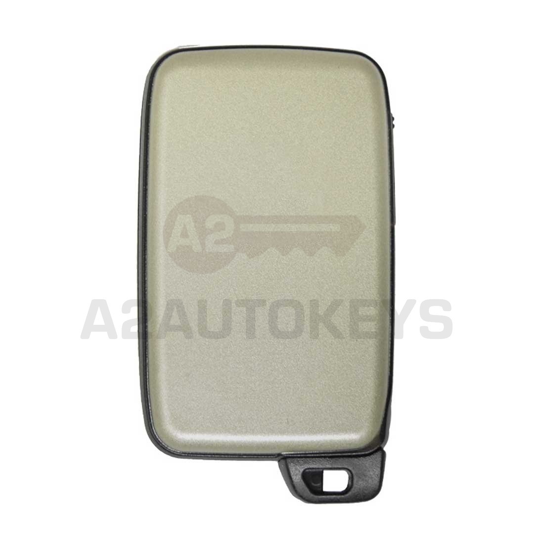 Toyota 2010 Smart Remote Key Shell SUV 3 Buttons Silver Color