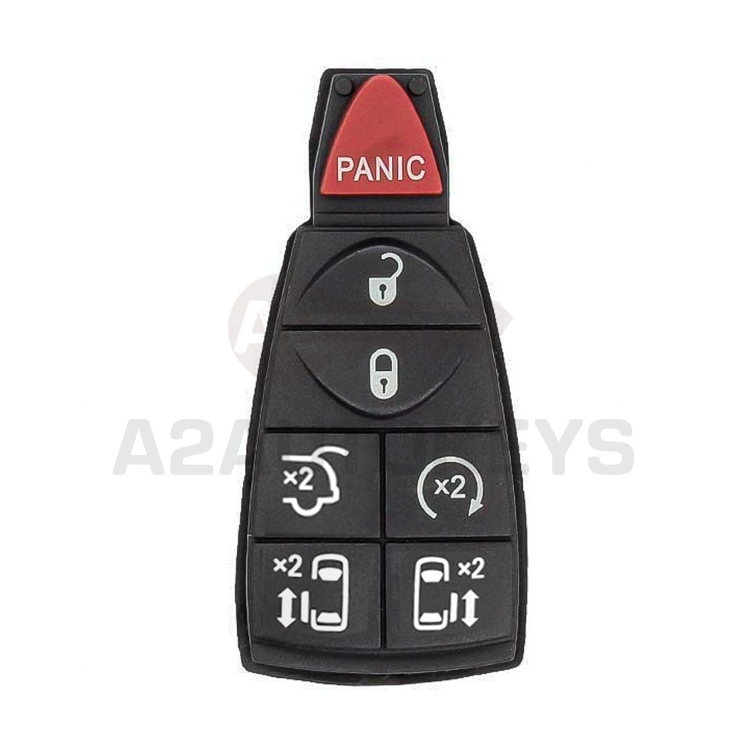 Chrysler Dodge Remote Key Rubber 6+1 Button
