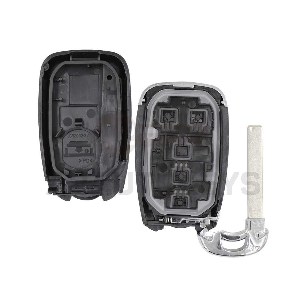 Chevrolet Smart Remote Key Shell 4+1 Button