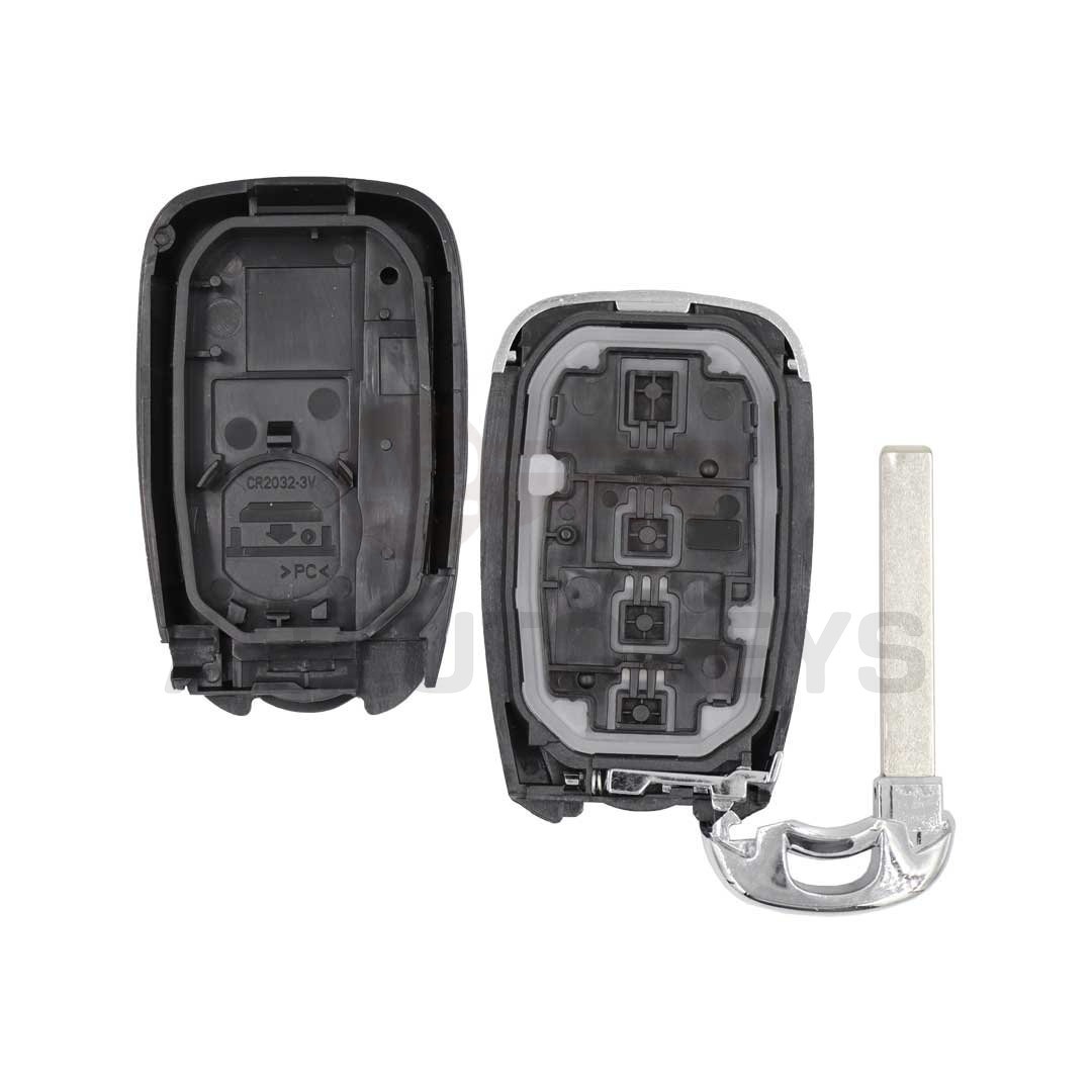Chevrolet Smart Remote Key Shell 3+1 Button
