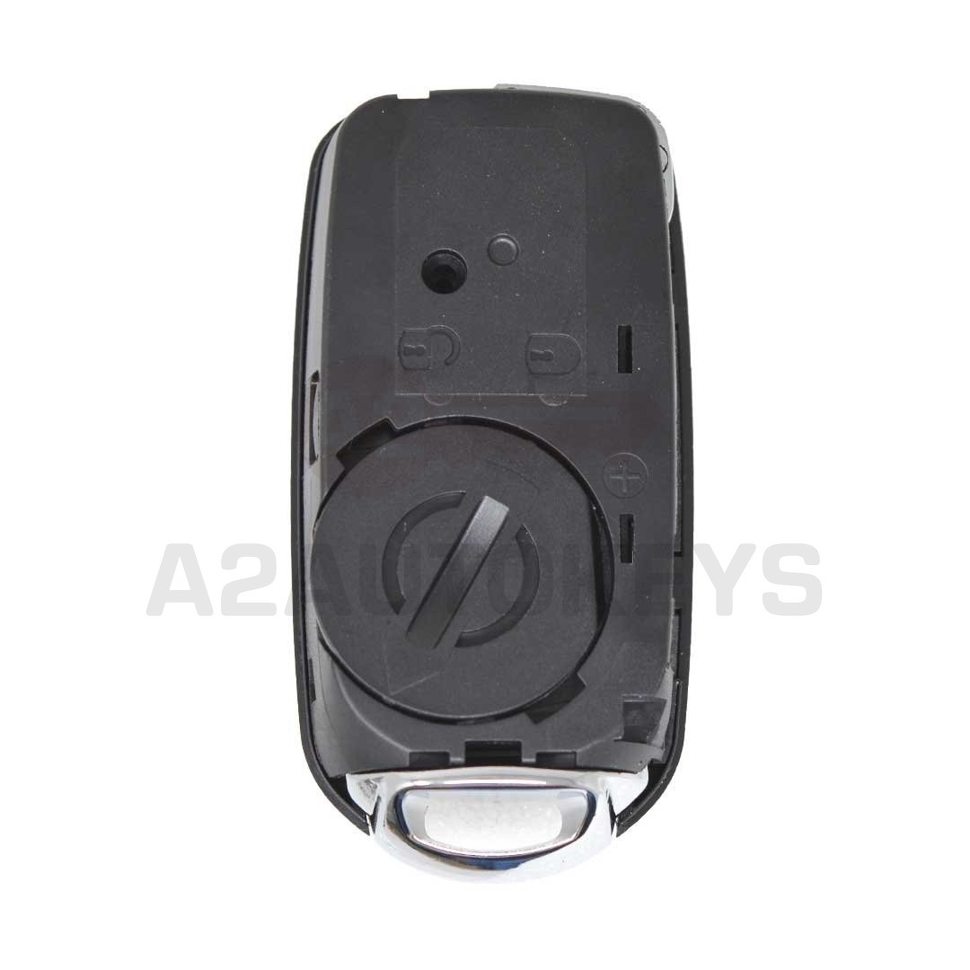 Fiat Flip Remote Key Shell 4 Buttons SIP22 Blade