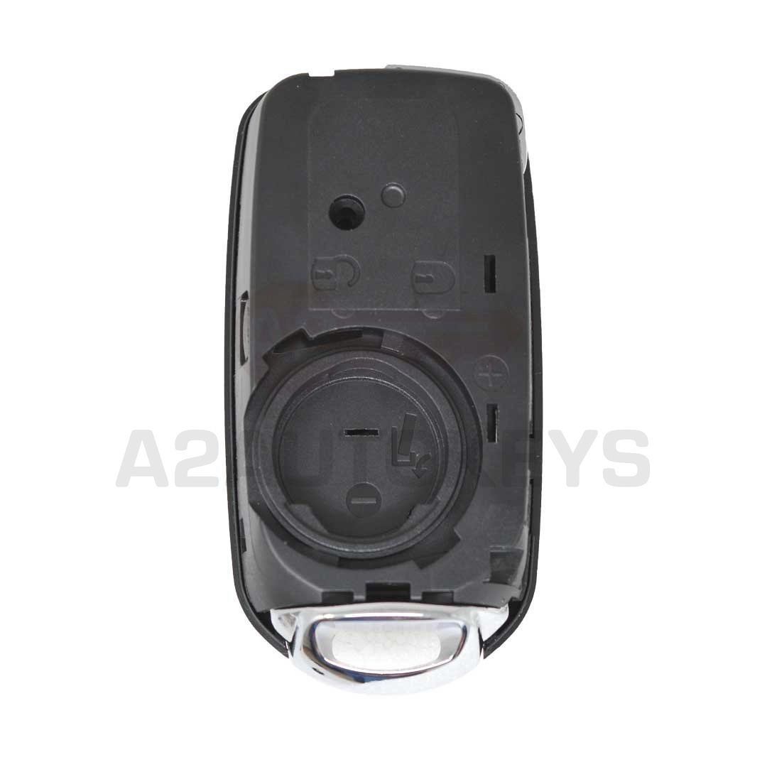 Fiat Flip Remote Key Shell 4 Buttons SIP22 Blade