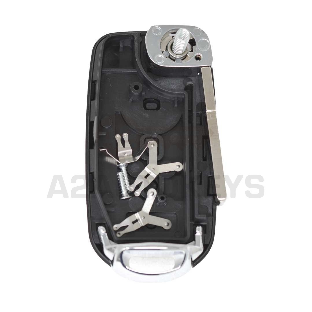 Fiat Flip Remote Key Shell 4 Buttons SIP22 Blade