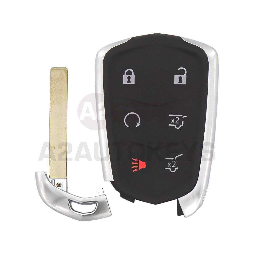 Cadillac Smart Remote Key Shell 5+1 Button SUV Trunk Type