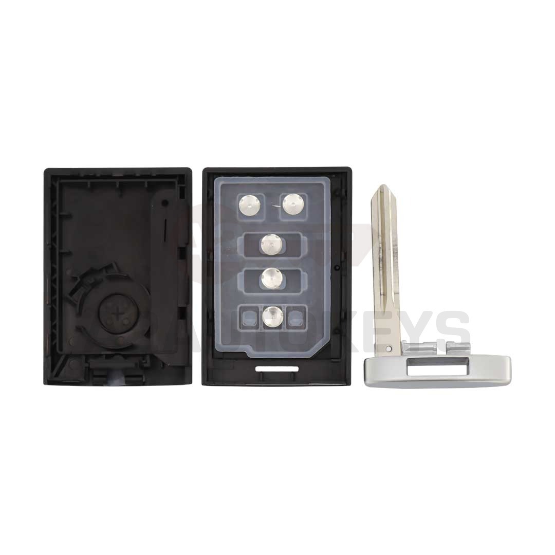 Cadillac Smart Remote Key Shell 3+1 Buttons