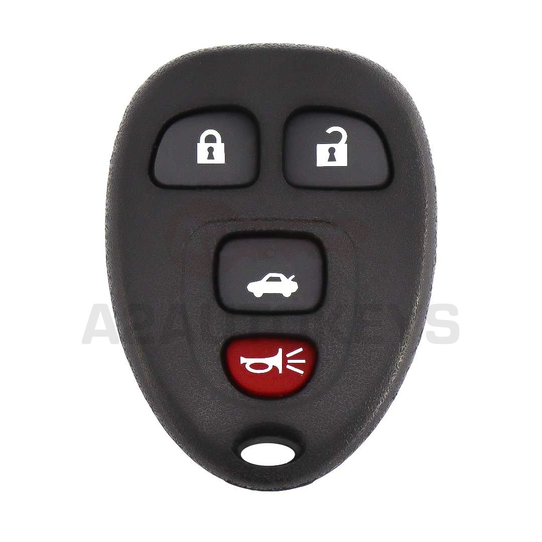 Chevrolet Impala 2006-2016 Remote Key Shell 3+1 Button Without Battery Holder