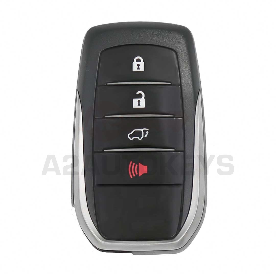 Toyota Land Cruiser 2019 Smart Remote Key Shell 3+1 Buttons