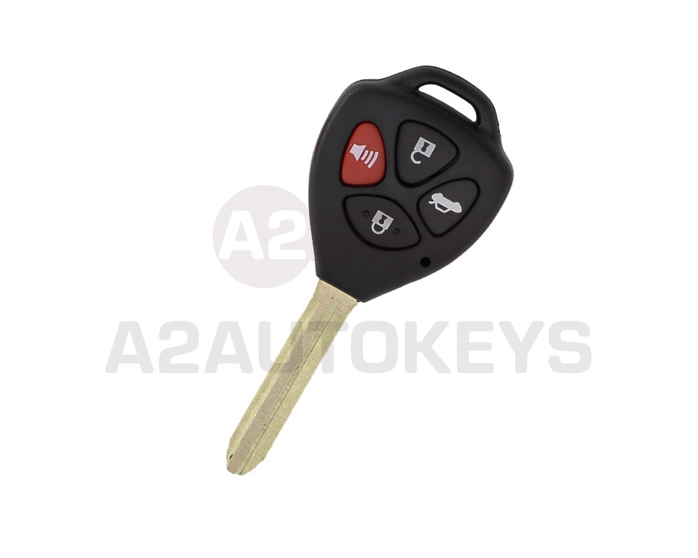 Toyota Warda Camry Corolla Avalon Remote Key Shell 4 Buttons High Quality