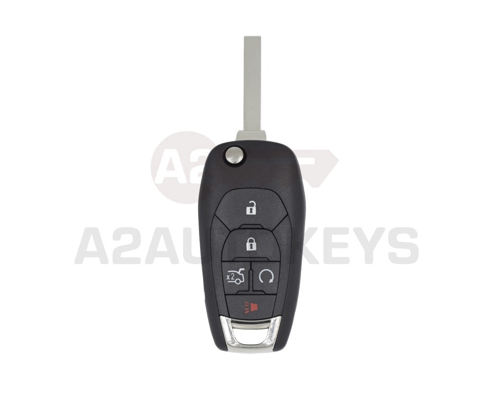Chevrolet Flip Remote Key Shell 4+1 Buttons