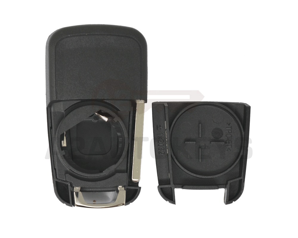 Opel Chevrolet Flip Remote Key Shell 3+1 Buttons