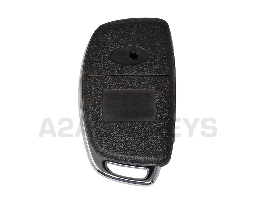Hyundai 2017 Flip Remote Shell 3+1 Button HYN14R Blade New Type