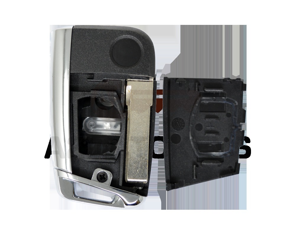Volkswagen VW Golf Flip Remote Key Shell 3 Buttons HU66 Blade