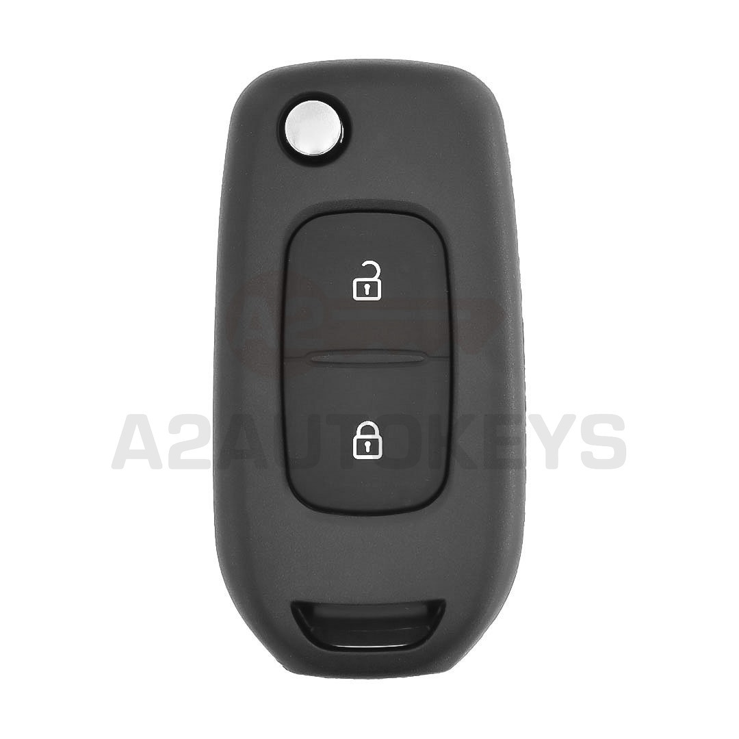 REN Flip Remote Key Shell 2 Buttons White Color