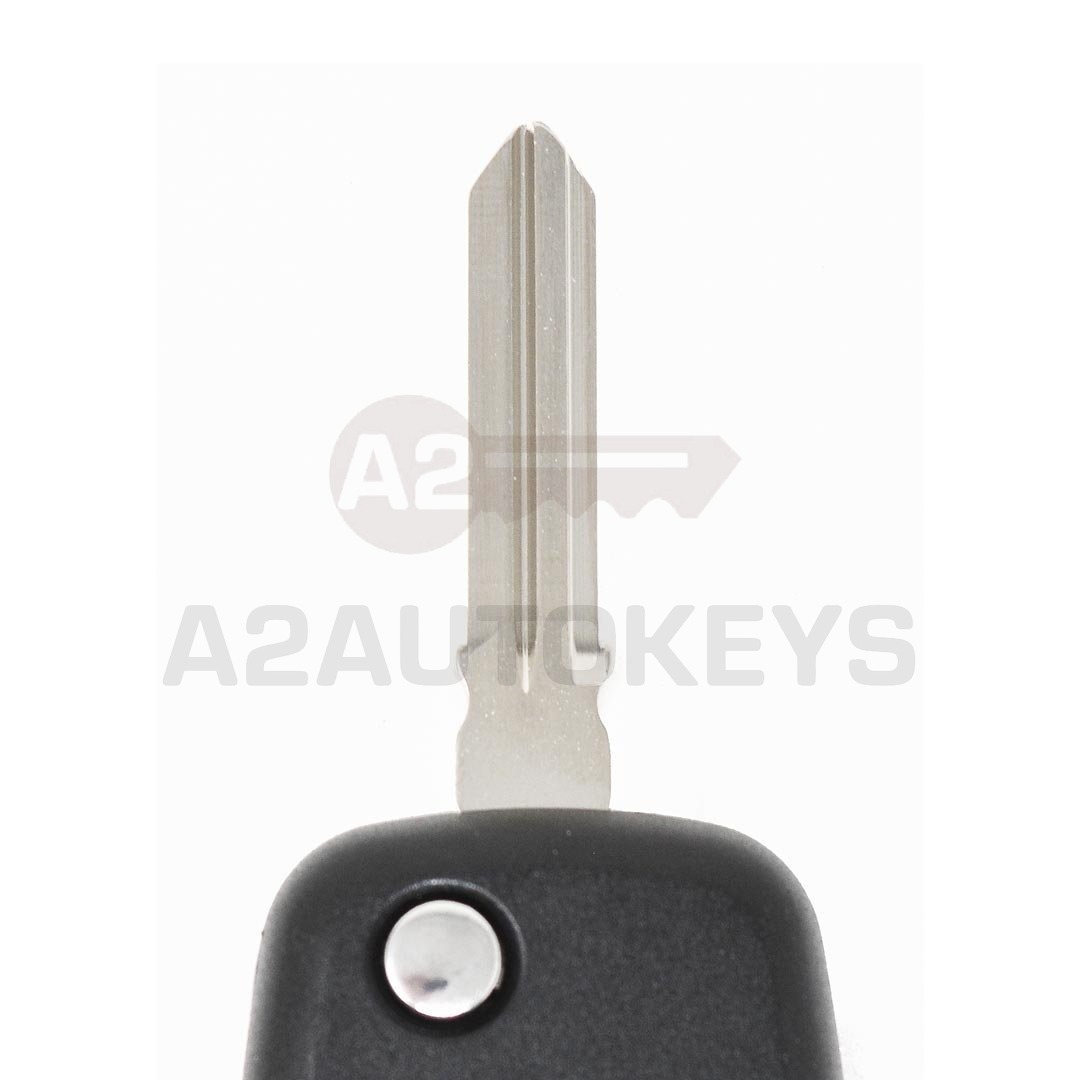 REN Flip Remote Key Shell 2 Buttons White Color