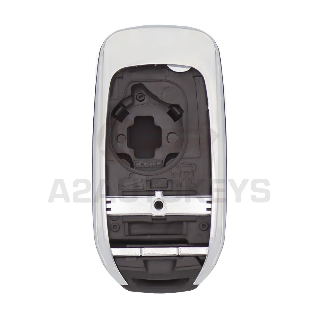 REN Flip Remote Key Shell 2 Buttons White Color