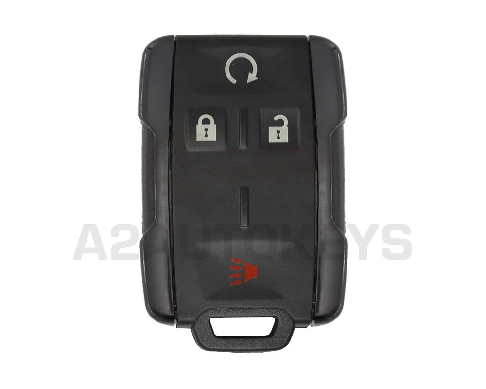 GMC Chevrolet 2015 Remote Key Shell 3+1 Button Black Color