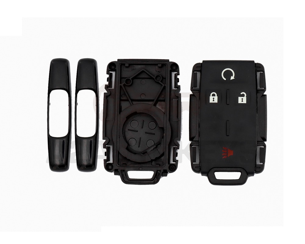 GMC Chevrolet 2015 Remote Key Shell 3+1 Button Black Color