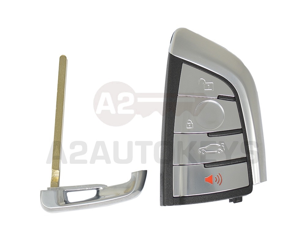 BMW F-Series Smart Key Shell 3+1 Button