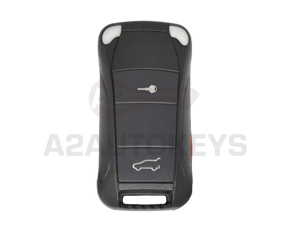 Porsche Flip Remote Key Shell 2+1 Button