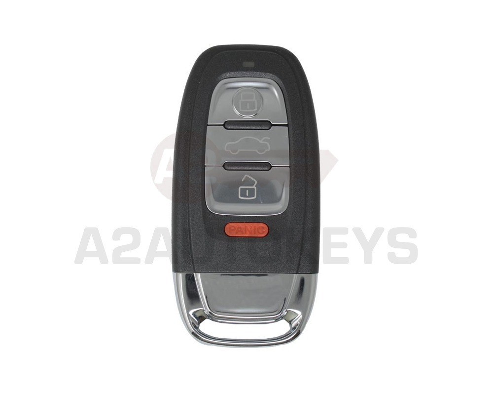 Audi Smart Remote Key Shell 3+1 Button