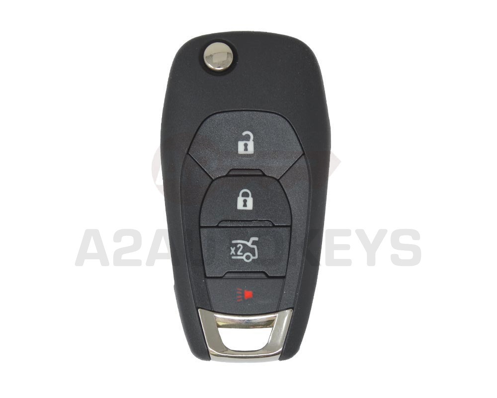 Chevrolet Cruze Modern Flip Remote Key Shell 3+1 Button