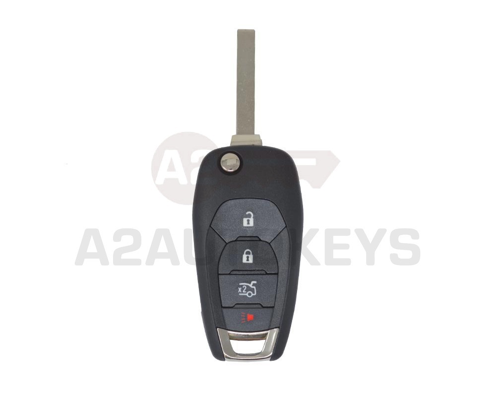 Chevrolet Cruze Modern Flip Remote Key Shell 3+1 Button