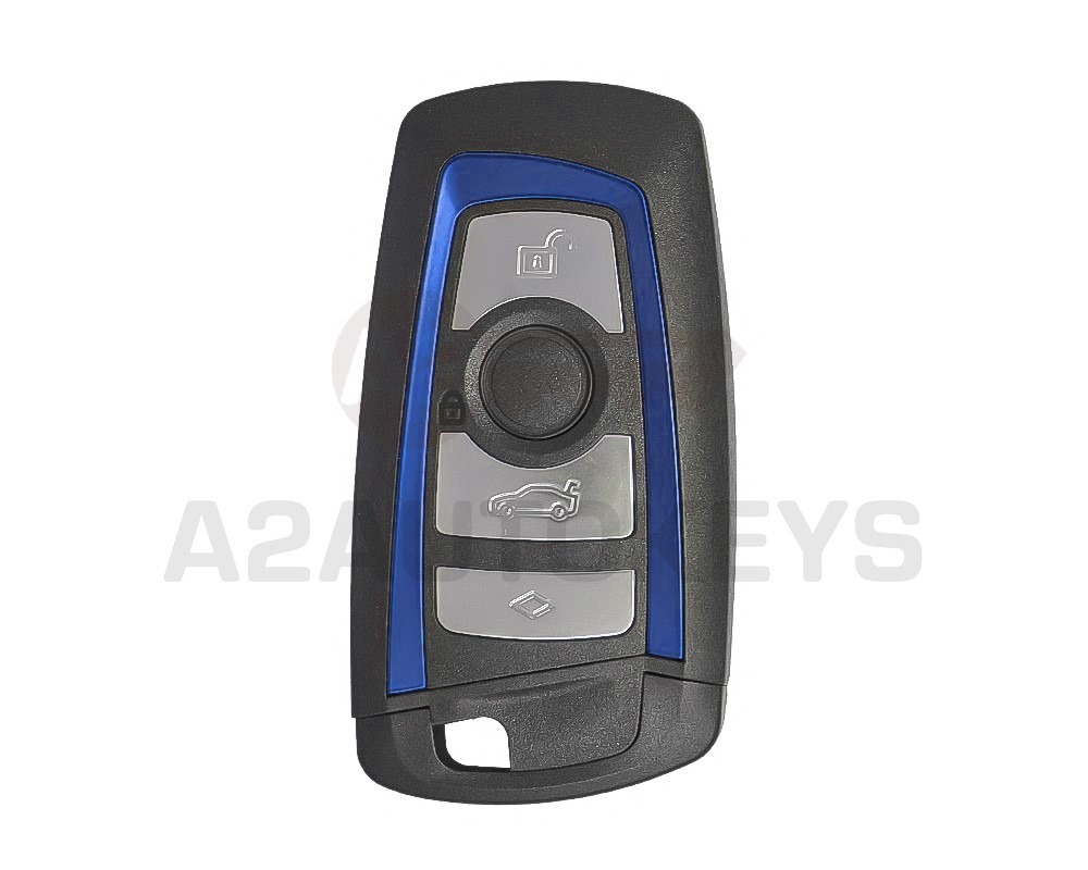 BMW CAS4 Remote Shell 4 Buttons Blue Color