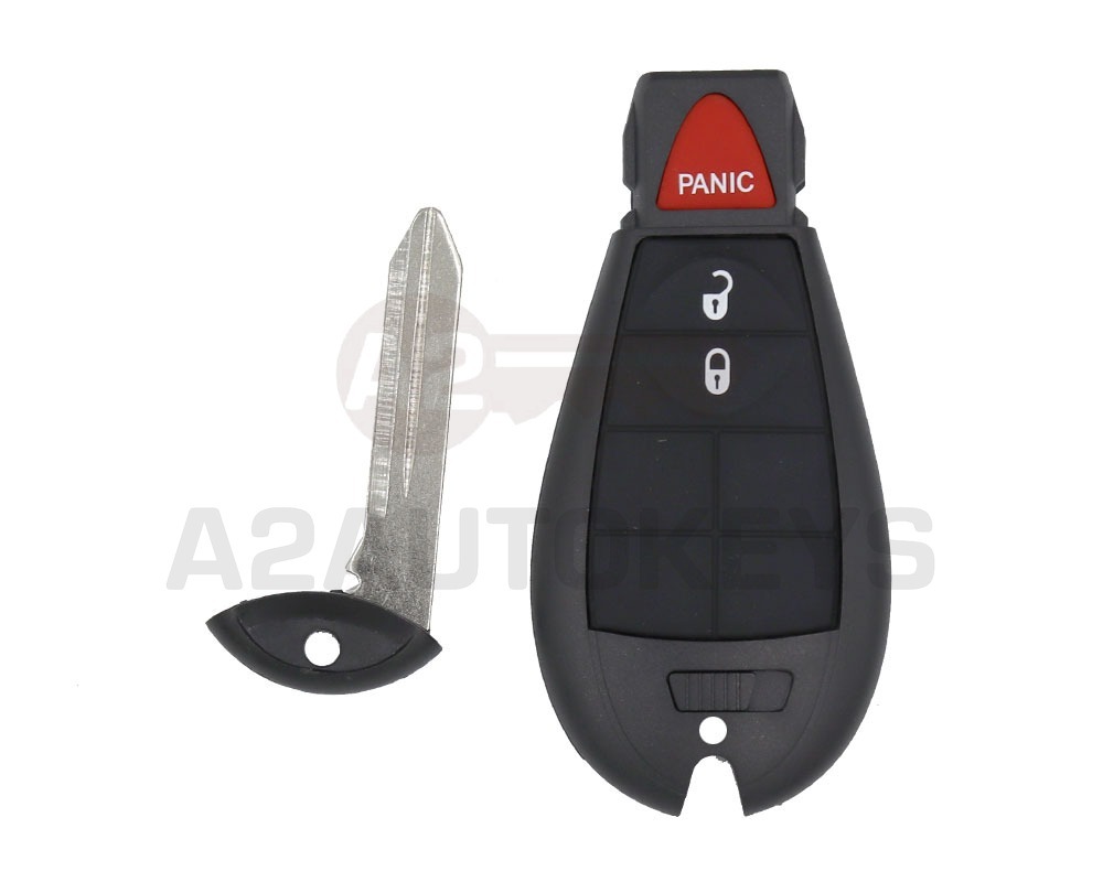 Dodge Dart 2012-2016 Fobik Remote Key Shell 2+1 Button