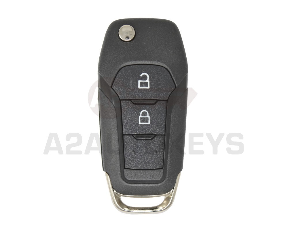 Ford Flip Remote Key Shell 2 Buttons