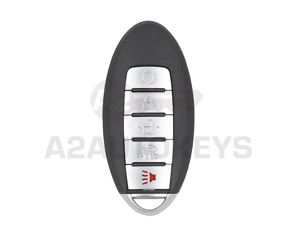 Infiniti Nissan Altima 2013-2020 Smart Key Remote Shell 4+1 Buttons Left Battery Type