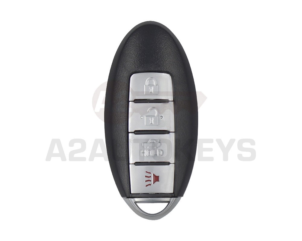 Nissan Smart Remote Key Shell 3+1 Button with Side Grove Right Battery Type