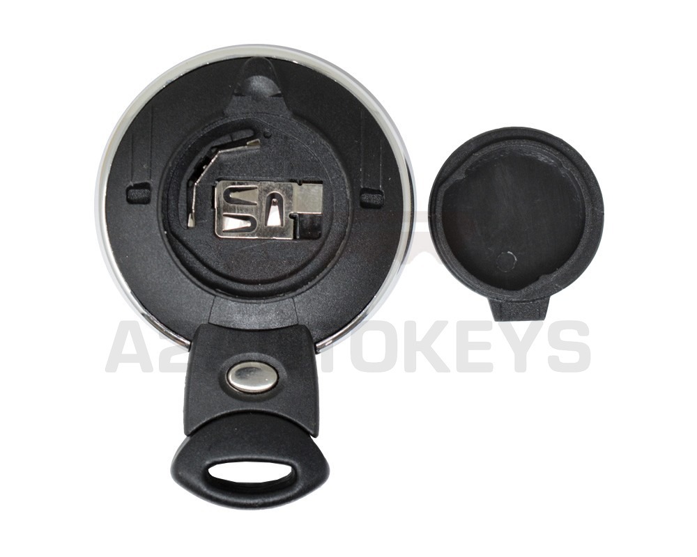 Mini Cooper Smart Remote Key Shell 3 Buttons with Battery Holder