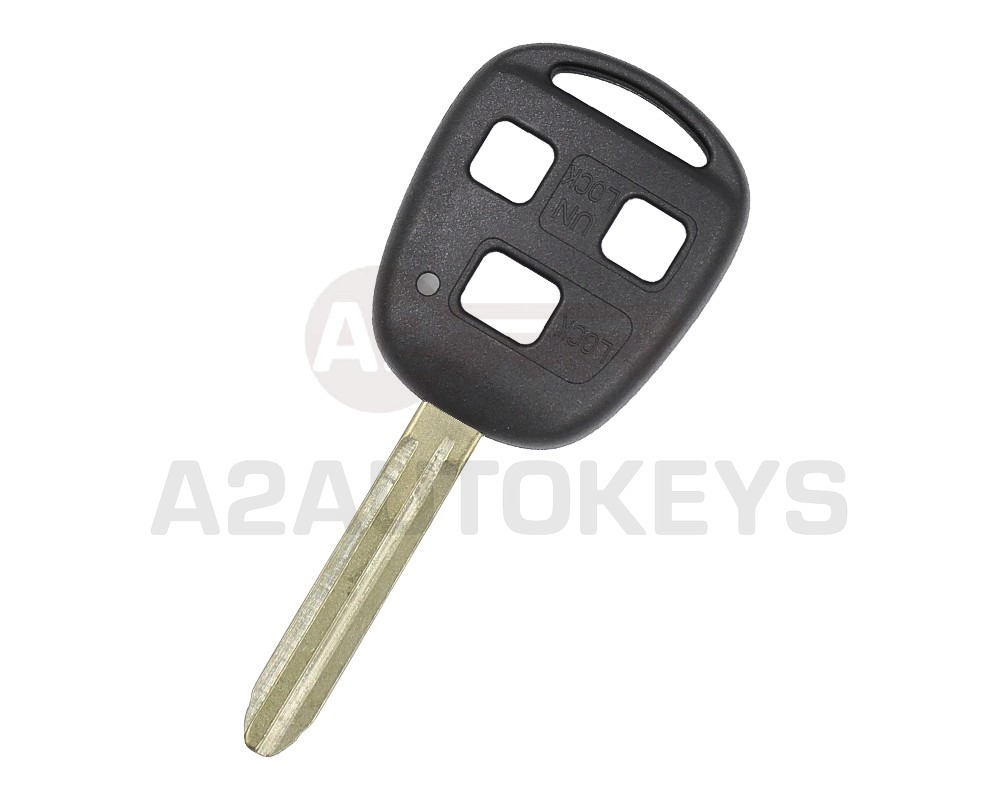 Toyota Remote Key Shell 3 Buttons TOY43 Blade High Quality