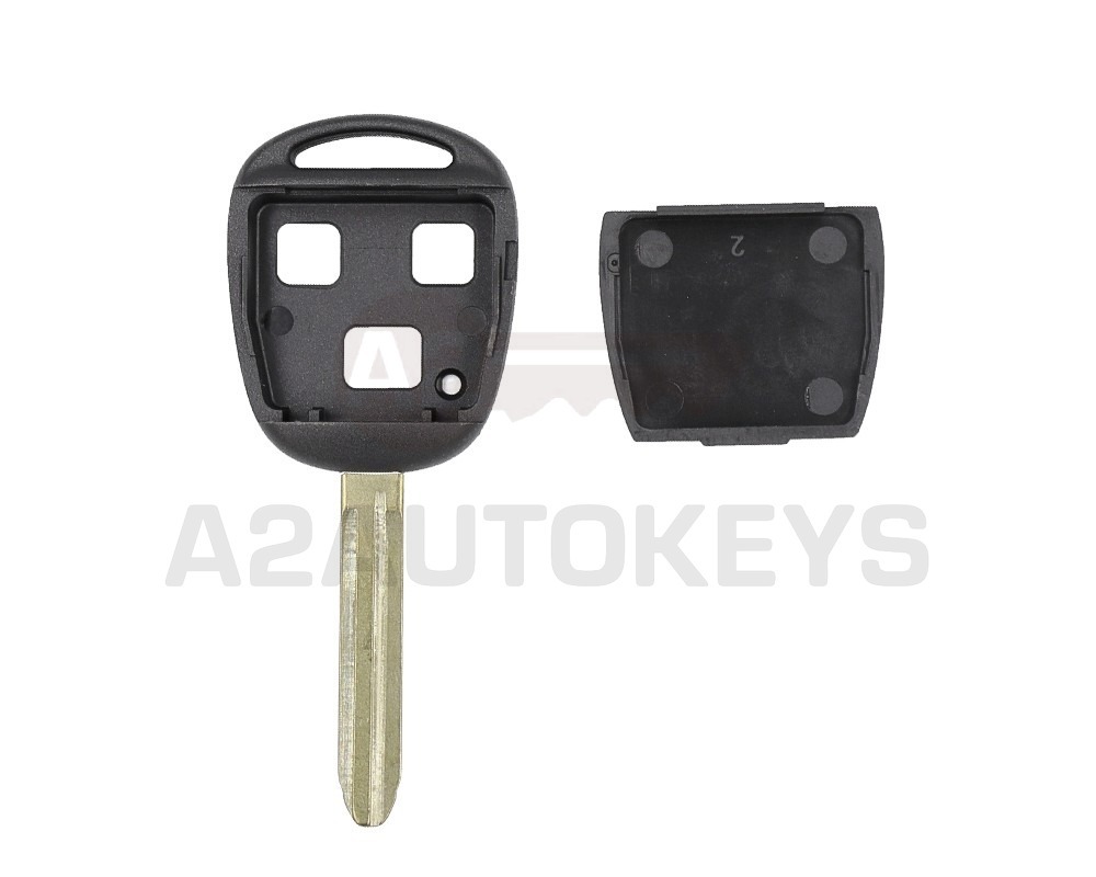 Toyota Remote Key Shell 3 Buttons TOY43 Blade High Quality
