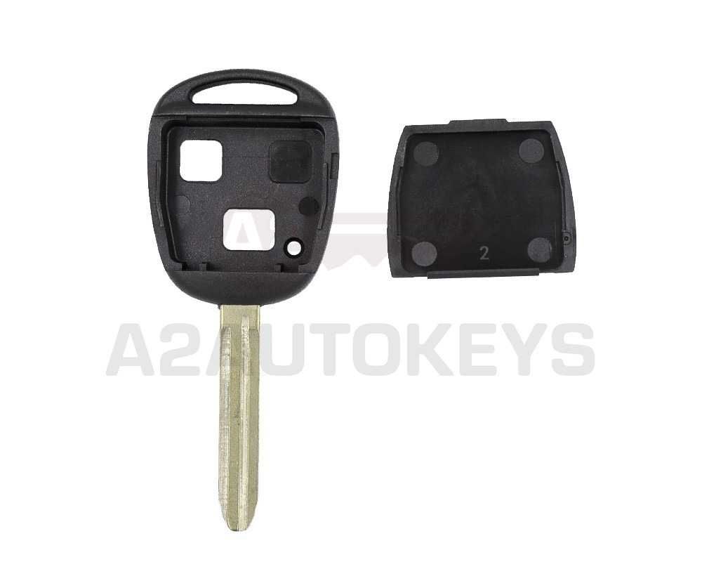 Toyota Remote Key Shell 2 Buttons TOY43 Blade High Quality