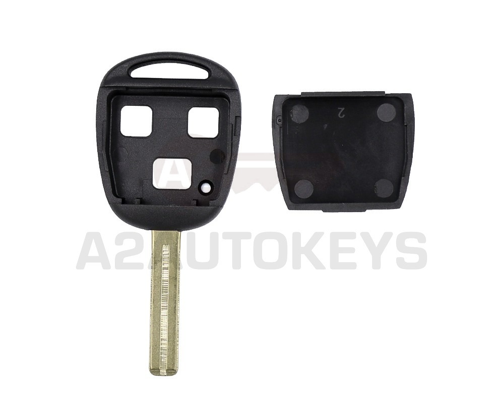 Lexus Remote Key Shell 3 Buttons TOY48 Blade High Quality